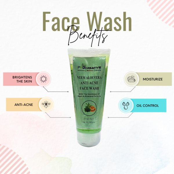 NEEM & ALOEVERA ANTI ACNE FACE WASH