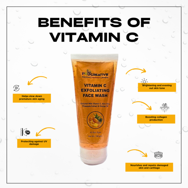 VATAMIN C EXFOLIATING FACEWASH