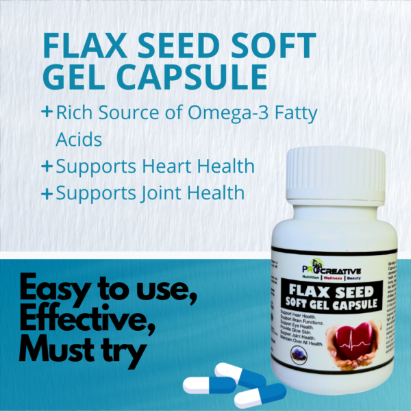 FLAX SEED SOFT GEL