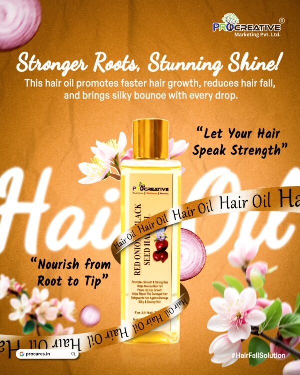 RED ONION & BLACK SEED HAIR OIL