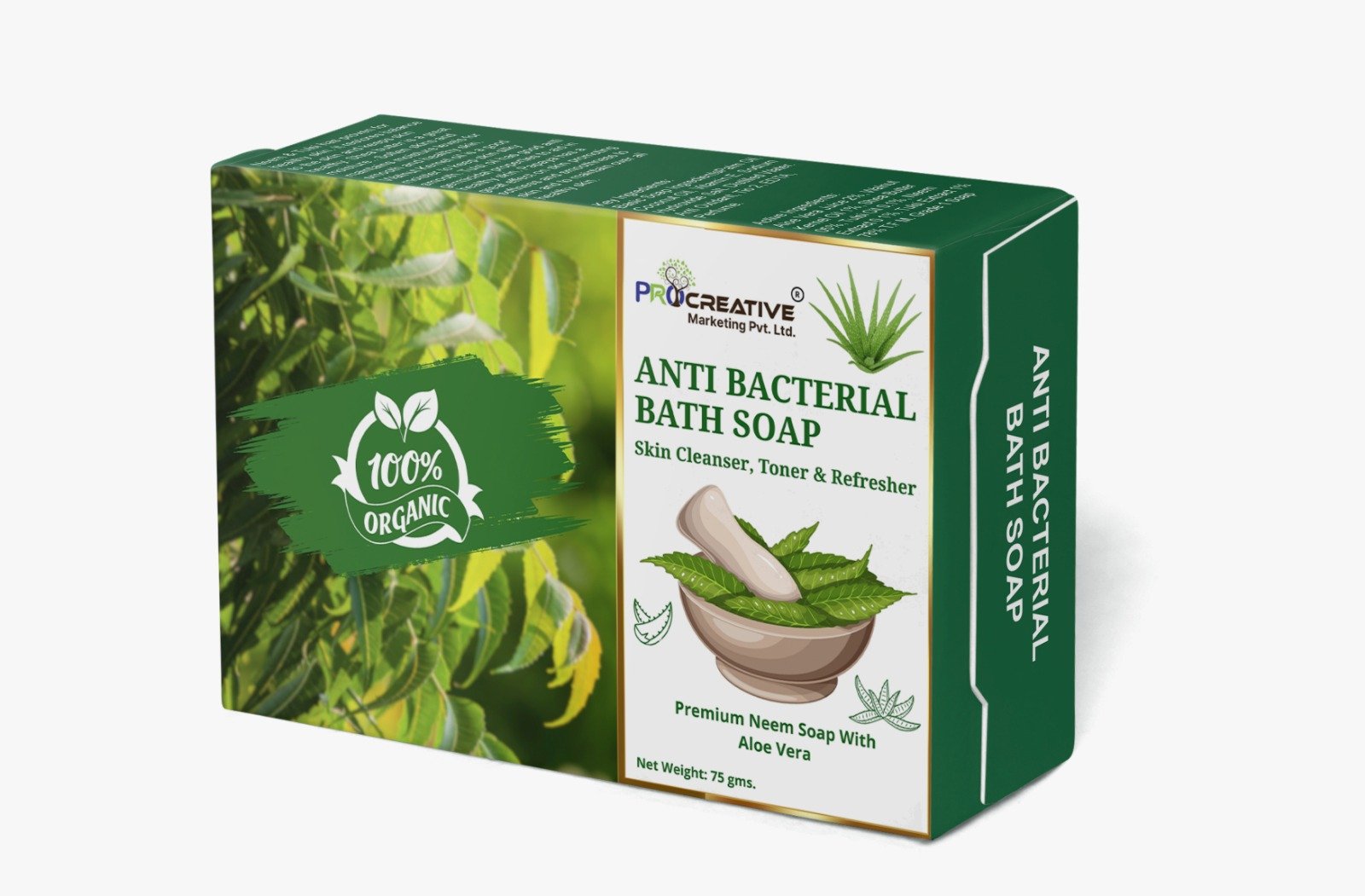 NEEM TULSI ANTI BACTERIAL SOAP