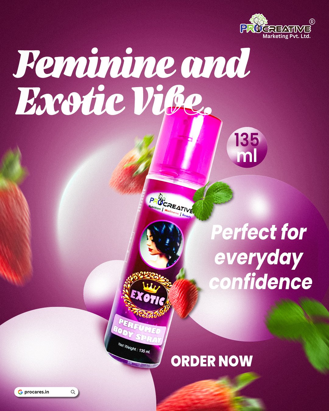 EXOTIC PERFUMED BODY SPRAY