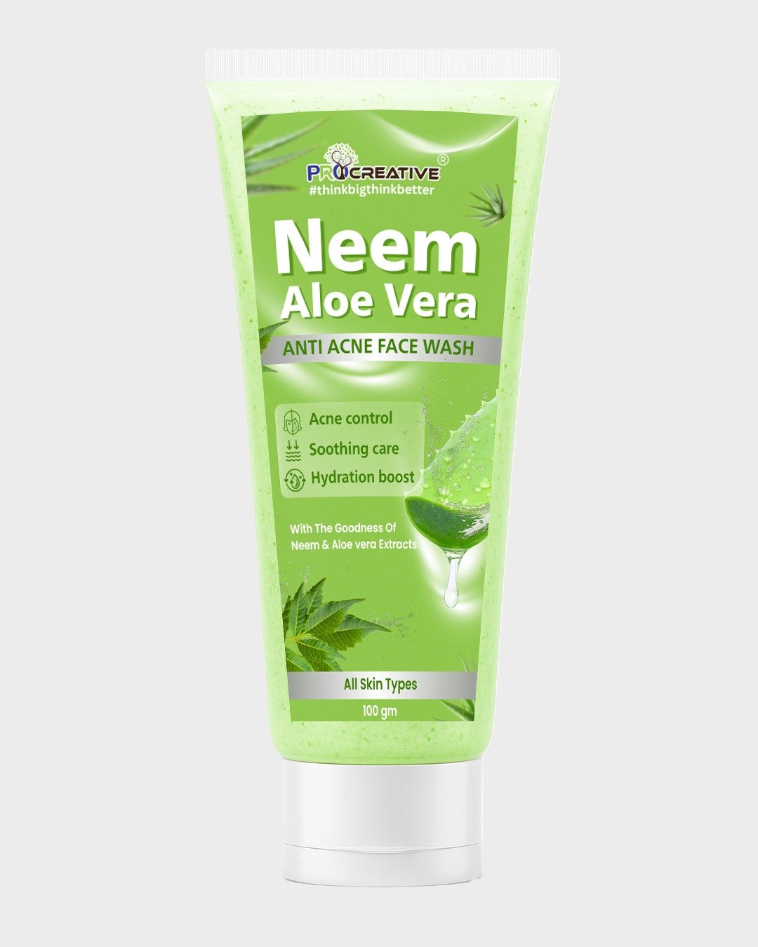 NEEM & ALOEVERA ANTI ACNE FACE WASH