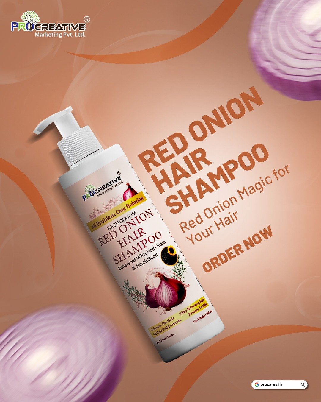 RED ONION HAIR SHAMPOO