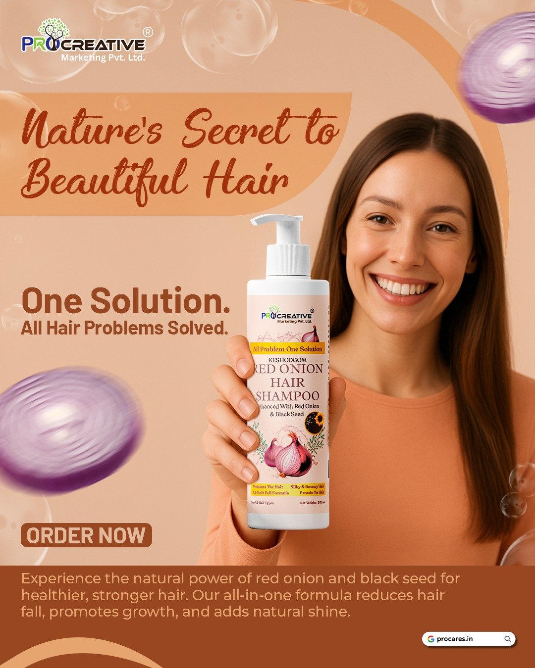 RED ONION HAIR SHAMPOO