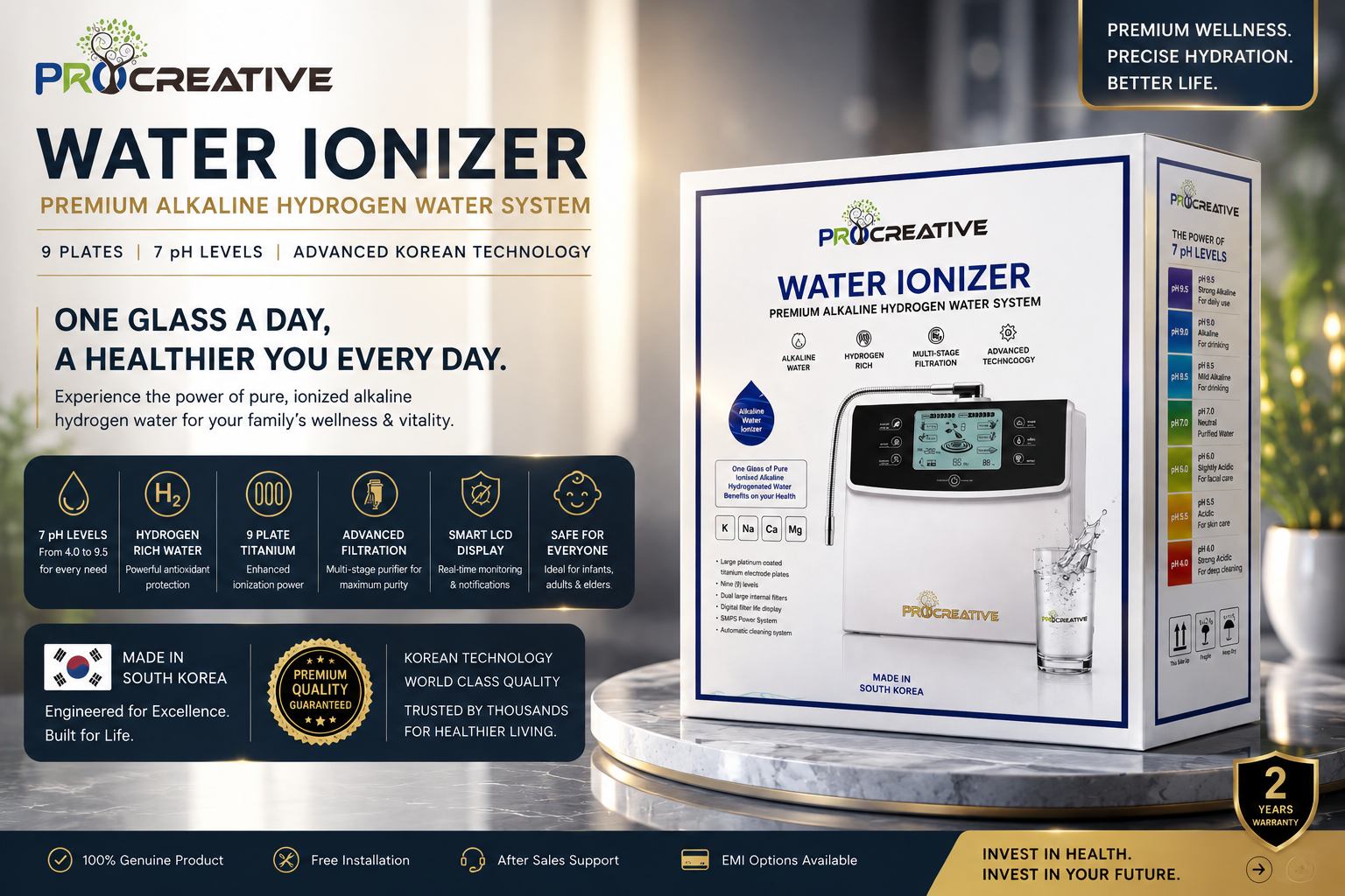 ALKALINE WATER IONIZER