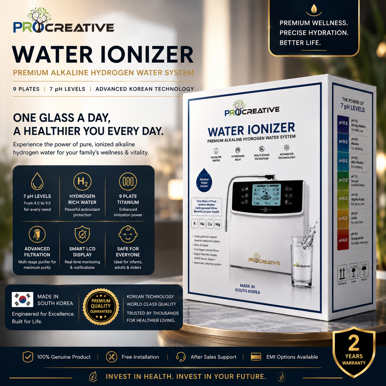 ALKALINE WATER IONIZER